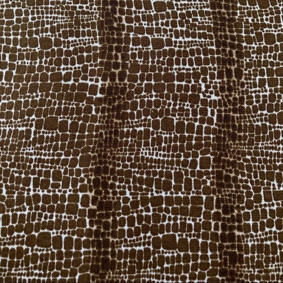 𝅺NEW York & Company A-Line Skirt MILK CHOCOLATE BROWN size Medium - Picture 3 of 8